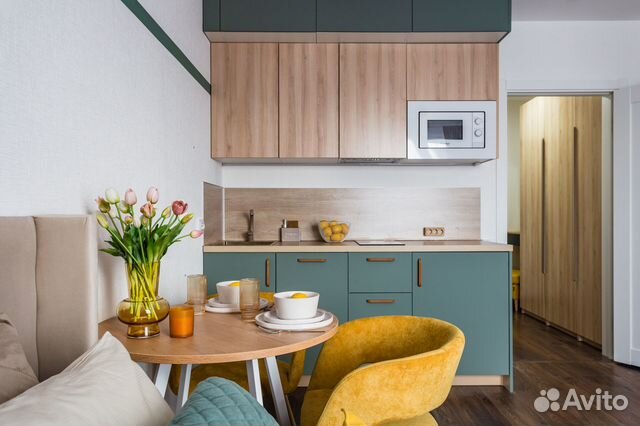 

Квартира-студия, 25 м², 1 кровать