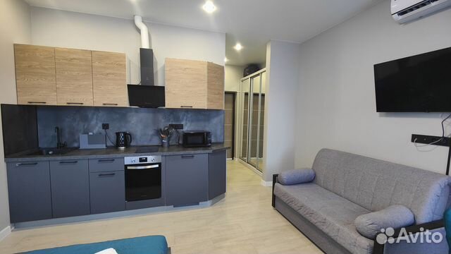 

Квартира-студия, 27 м², 2 кровати