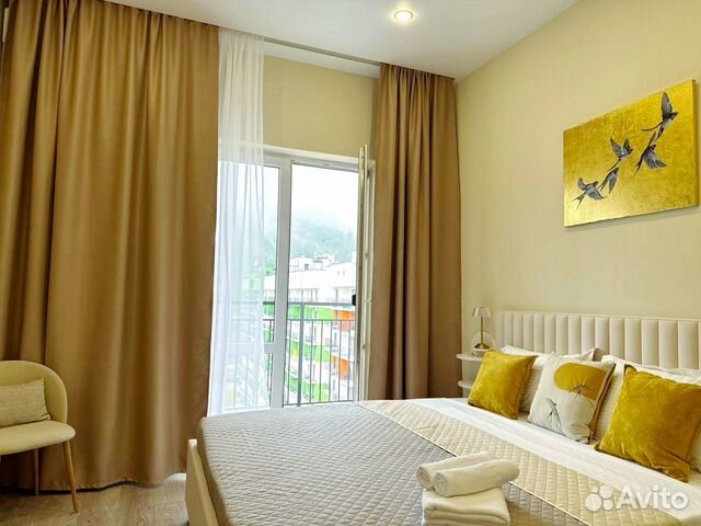 

Квартира-студия, 27 м², 2 кровати