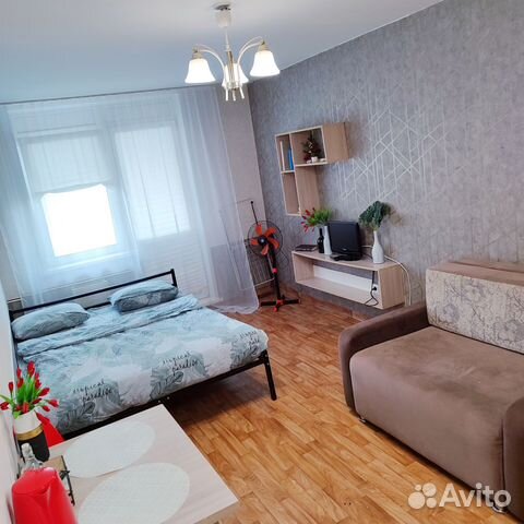 

Квартира-студия, 30 м², 2 кровати