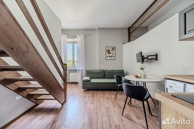 

Квартира-студия, 27 м², 2 кровати