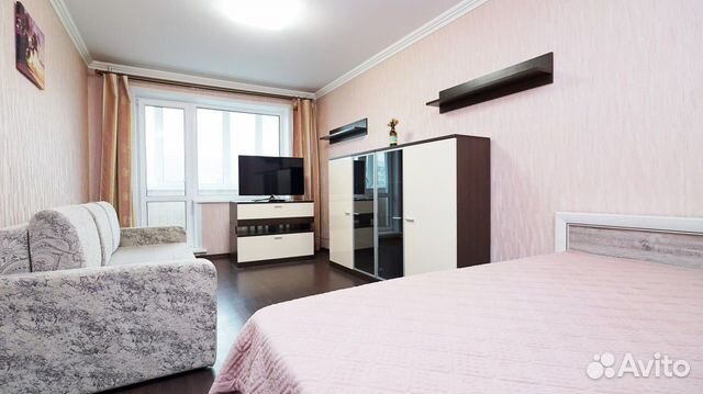 

1-к. квартира, 38 м², 2 кровати