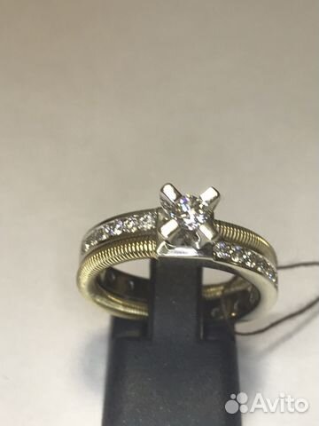 Винтажные кольцо с бриллиантами Винтажные кольцо с бриллиантами