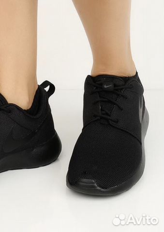 Кроссовки Nike чёрные оригинал