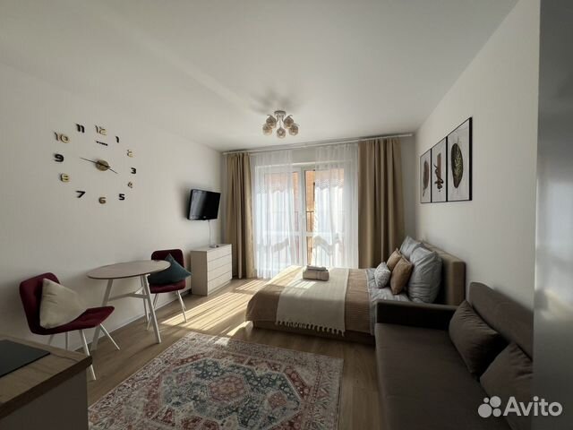 

Квартира-студия, 24 м², 2 кровати
