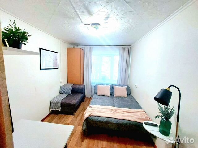 

Квартира-студия, 17 м², 2 кровати
