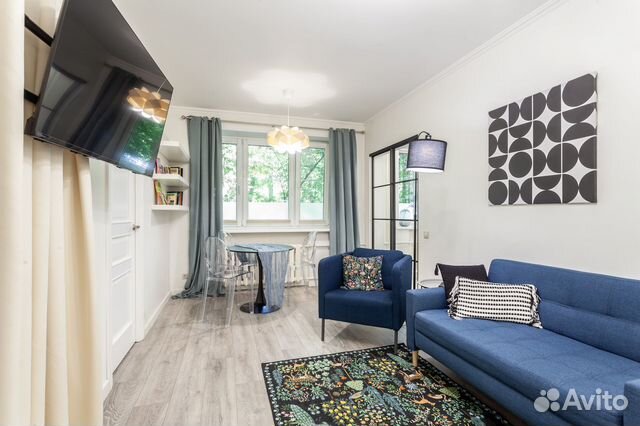 

2-к. квартира, 45 м², 2 кровати