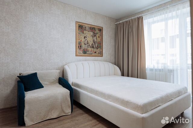 

1-к. квартира, 37 м², 2 кровати