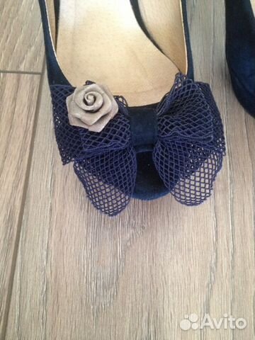 Туфли, босоножки натуральная замша