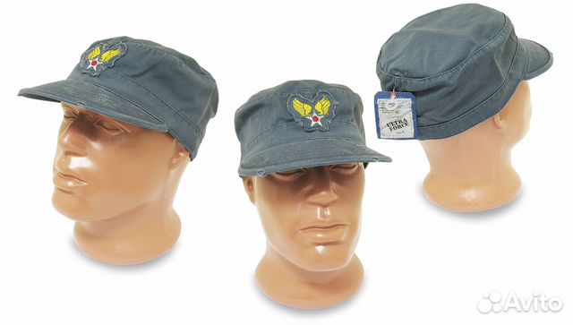 Кепка rothco vintage military winged star CAP blue