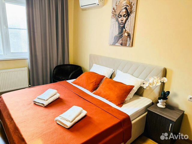

1-к. квартира, 40 м², 3 кровати