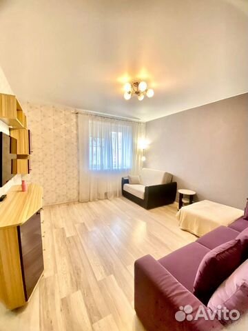 

1-к. квартира, 40 м², 3 кровати