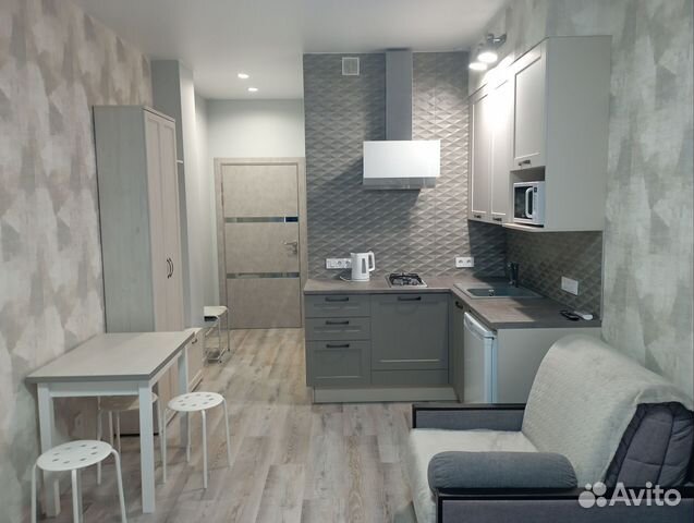 

Квартира-студия, 32 м², 2 кровати