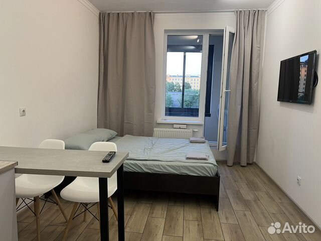 

Квартира-студия, 26 м², 2 кровати