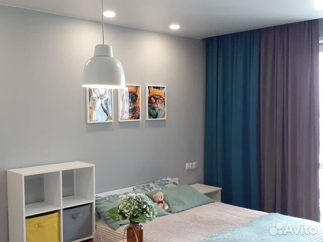 

Квартира-студия, 30 м², 2 кровати