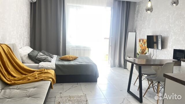 

Квартира-студия, 30 м², 2 кровати