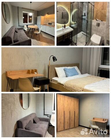 

1-к. квартира, 45 м², 2 кровати
