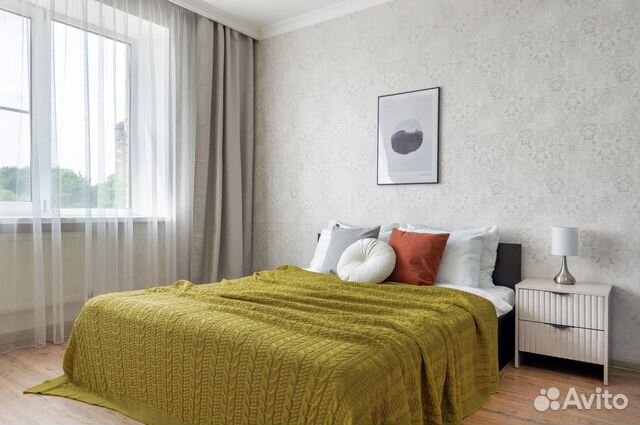 

1-к. квартира, 54 м², 2 кровати