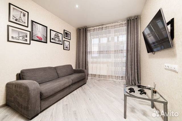 

1-к. квартира, 42 м², 2 кровати