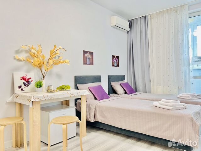 

Квартира-студия, 24 м², 1 кровать