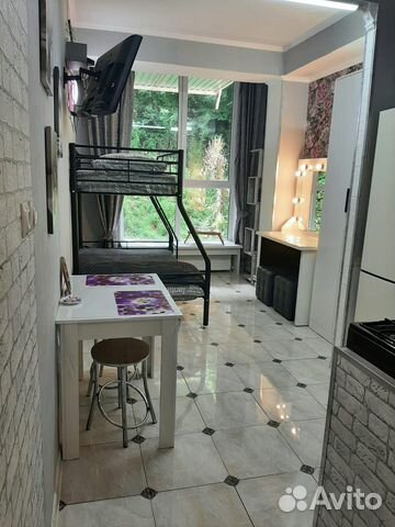 

Квартира-студия, 30 м², 2 кровати
