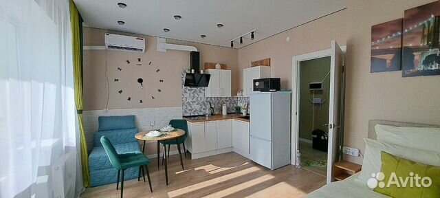 

Квартира-студия, 24,7 м², 2 кровати