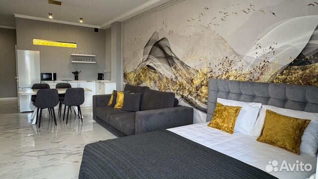 

Квартира-студия, 42 м², 3 кровати