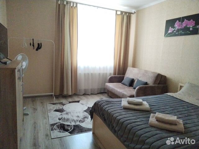 

1-к. квартира, 41 м², 2 кровати