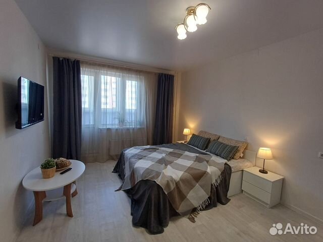 

1-к. квартира, 42 м², 2 кровати
