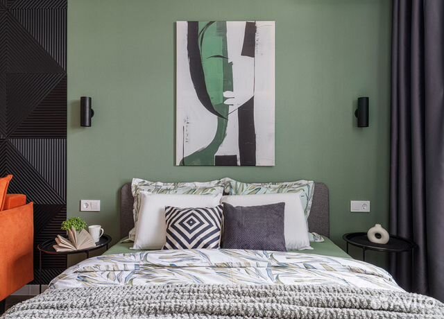 

1-к. квартира, 37 м², 2 кровати