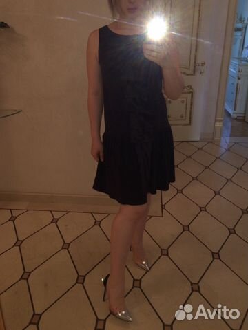 Платье чёрное Moschino cheap and chic 42 оригинал