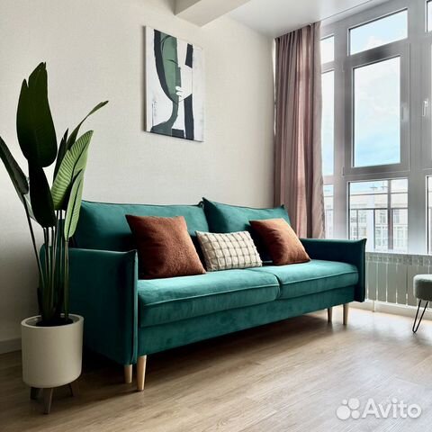 

1-к. квартира, 42 м², 3 кровати