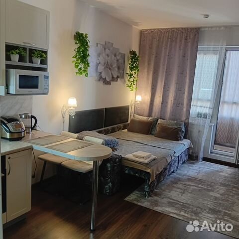 

Квартира-студия, 25 м², 2 кровати
