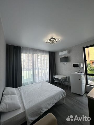 

Квартира-студия, 23 м², 2 кровати