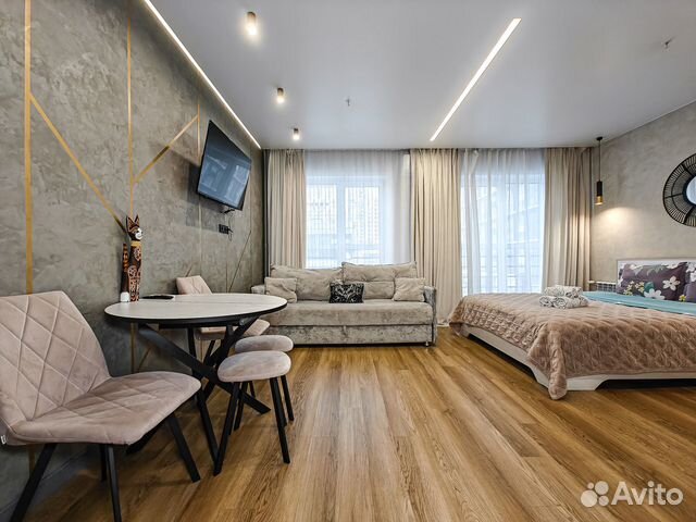 

Квартира-студия, 32 м², 2 кровати