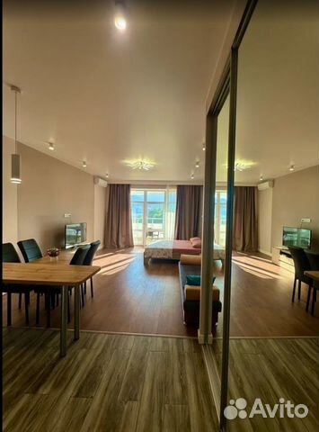 

Квартира-студия, 45 м², 2 кровати