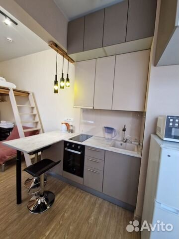 

Квартира-студия, 23 м², 2 кровати