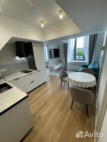 

Квартира-студия, 37 м², 2 кровати