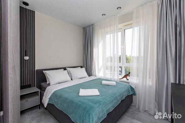 

1-к. квартира, 38 м², 2 кровати