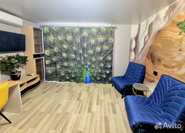 

1-к. квартира, 40 м², 3 кровати