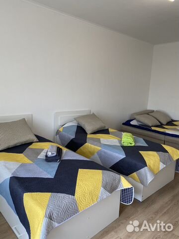 

1-к. квартира, 42 м², 3 кровати