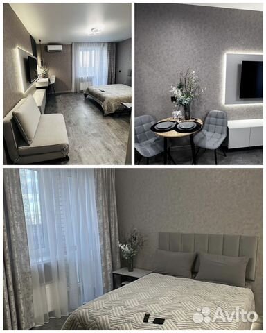 

Квартира-студия, 32 м², 2 кровати