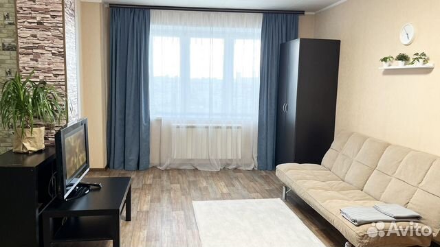 

1-к. квартира, 44 м², 2 кровати