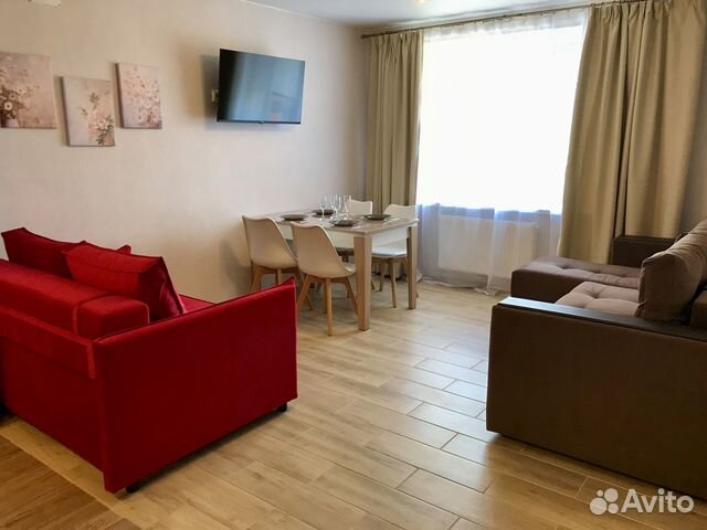

1-к. квартира, 40 м², 3 кровати