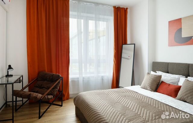 

1-к. квартира, 42 м², 2 кровати