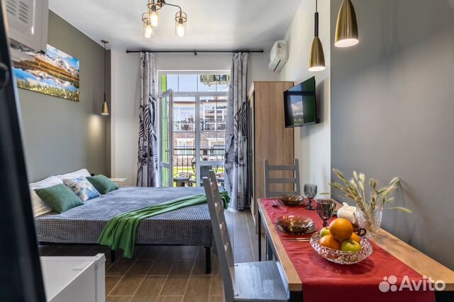 

Квартира-студия, 24 м², 2 кровати
