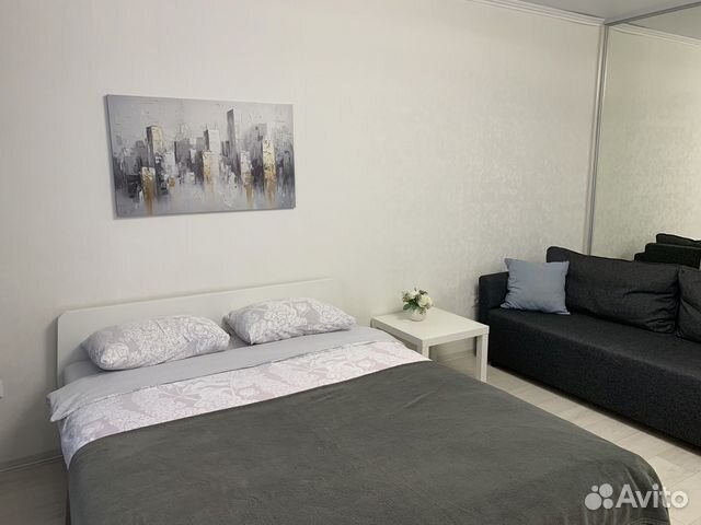 

1-к. квартира, 46 м², 2 кровати