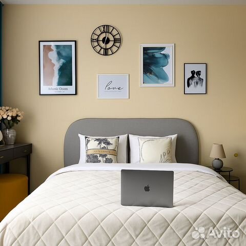 

Квартира-студия, 28 м², 2 кровати