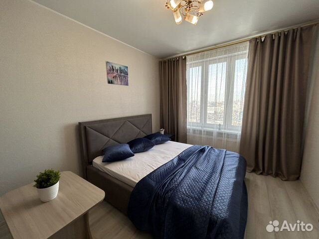 

1-к. квартира, 42 м², 2 кровати