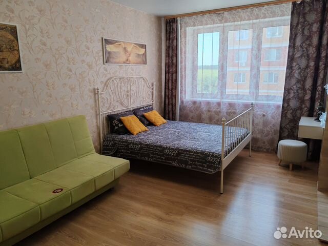 

1-к. квартира, 46 м², 2 кровати
